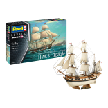 KIT PARA MONTAR REVELL HMS BEAGLE 1/96 178 PEÇAS REV 05458